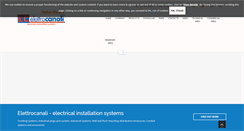 Desktop Screenshot of elettrocanali.it