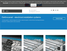 Tablet Screenshot of elettrocanali.it